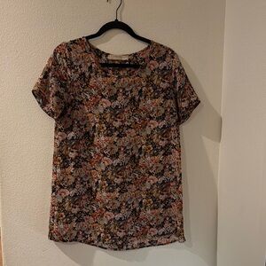 Chic Floral Women's Blouse